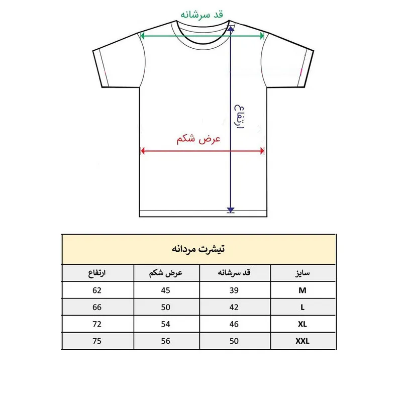 تی شرت آستین کوتاه مردانه پاد آفرین مدل نقشه ایران کد 110 طرح چاپ مقاوم