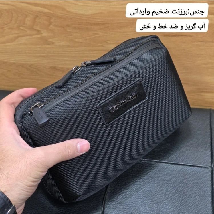 کیف دوشی دستی اسپرت کلوین کلاین پارچه برزنتی آب گریز سه کاره