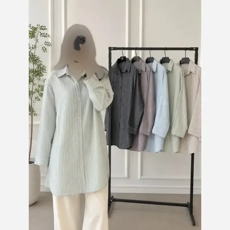 مانتو لینن دیپلمات سبک و خنک فری سایز