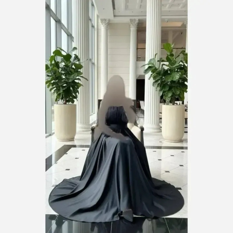 اورال مجلسی زنانه مدل دلسو قواصی و ساتن سنگ دوزی شده