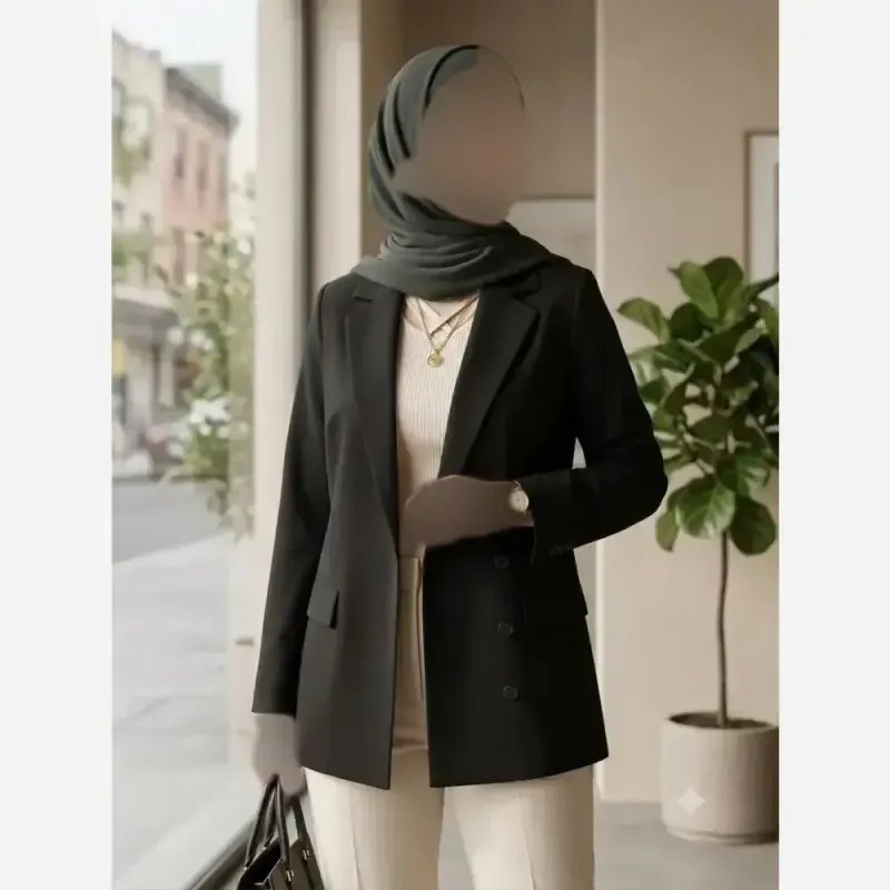 کت زنانه مدل الی جنس لینن درجه یک