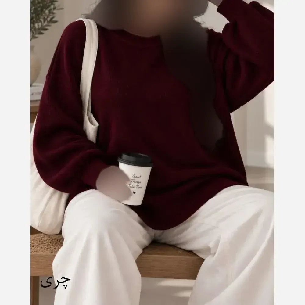 بلوز بافت زنانه نخ ترک ساده لش ضد حساسیت سایز 36 تا 50