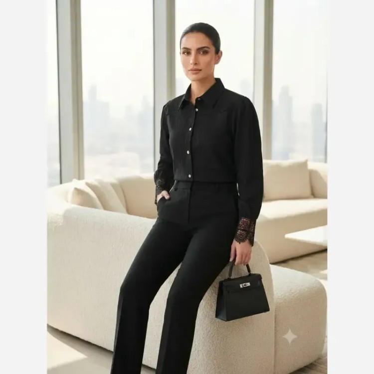 شومیز زنانه مجلسی مدل سوگین جنس توکی کراش سایز بزرگ تا 56